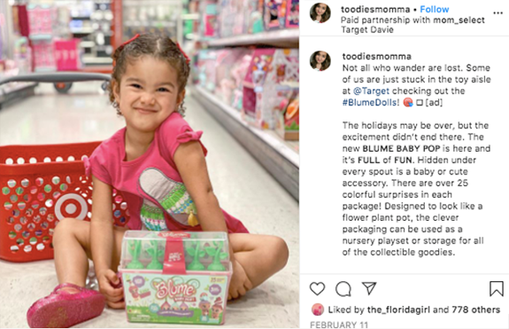 Child in Target Aisle